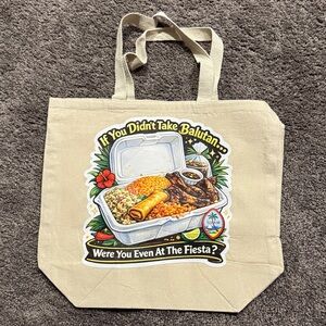 Guam Balutan Fiesta Graphic Tote Bag